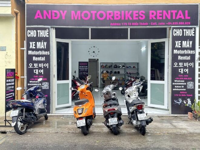 Andy Motorbikes Rental: Motorcycle Rental Service in Da Nang - Location Specifics