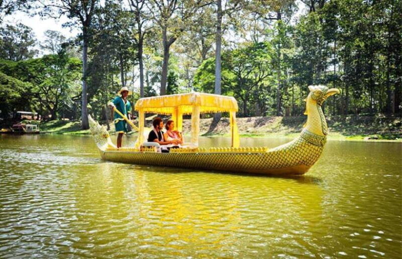 Angkor Bike tour & Gondola Sunset Boat w/ Drinks & Snack - FAQs