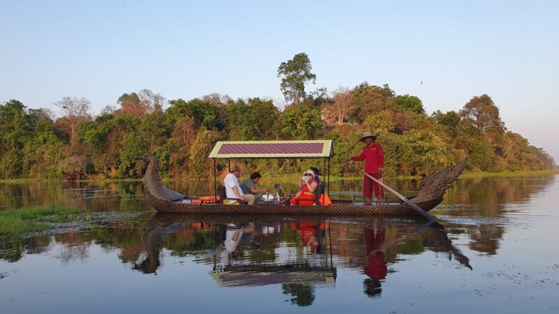Angkor Bike tour & Gondola Sunset Boat w/ Drinks & Snack - FAQs  
