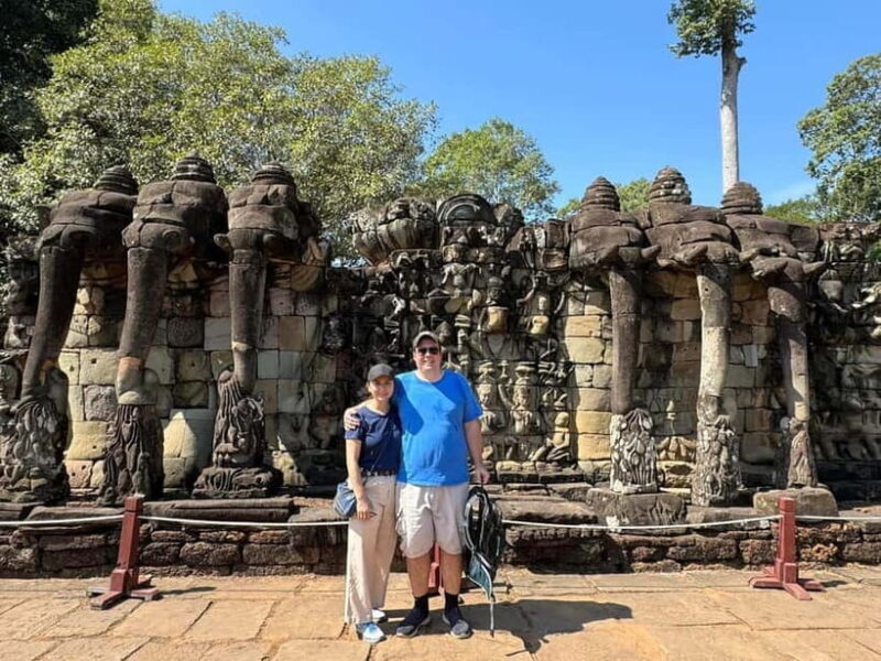 Angkor Sunset Temple Tour-Join-In-Tour - The Downside: A Busy Day