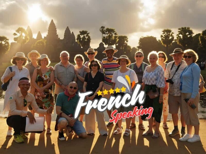 Angkor Wat Day Tour with French-Speaking Guide - Discovering Angkor Wat with a French-Speaking Guide: An Authentic Experience