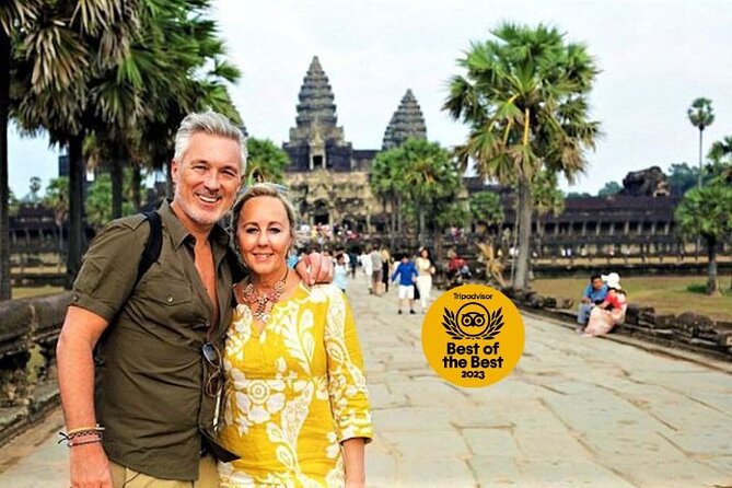 Angkor Wat Full Day Private Tour With Watching Sunset at Temple - Tour Overview