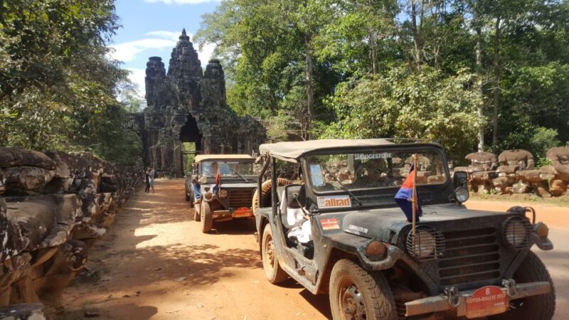 Angkor Wat in a vintage Jeep with driver - jeep rental - Who Will Love This Experience?