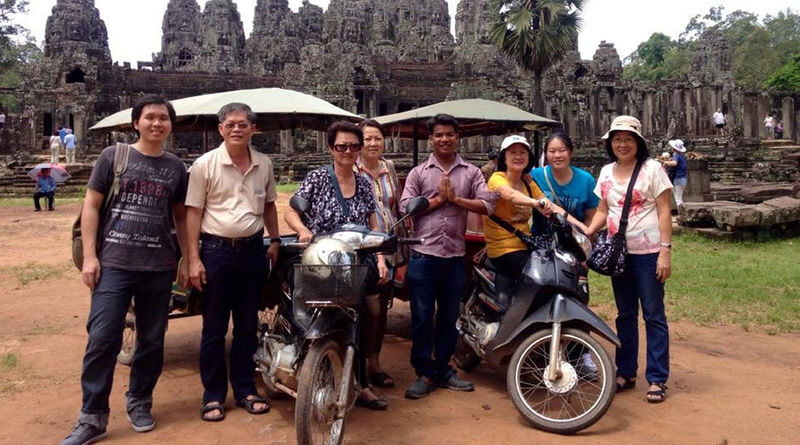 Angkor Wat Private Tour by Tuk-Tuk - The South Gate and the ride back to Siem Reap