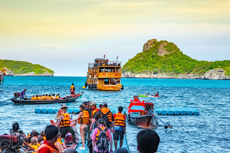 Angthong National Marine Park Excursion by Big Wooden Teak Boat - What the water activities are, and are not