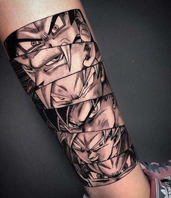 Anime Manga Tattoo Session Tokyo Japan Dragon Ball Pokemon - What to Expect During the Session