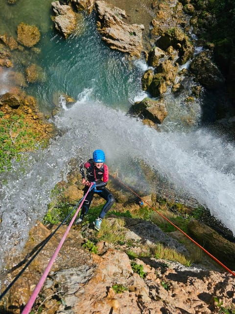 Anna: Canyoning in Gorgo De La Escalera - Participant Restrictions