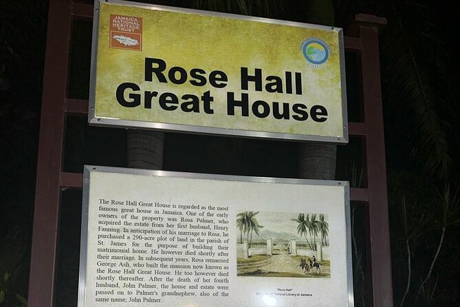 Annie Palmer Great White Witch of Rose Hall Tour, Montego Bay - Restrictions