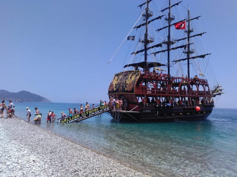 Antalya Biggest Pirate Boat Trip w/Lunch & Unlimited Drinks - Frequently Asked Questions
