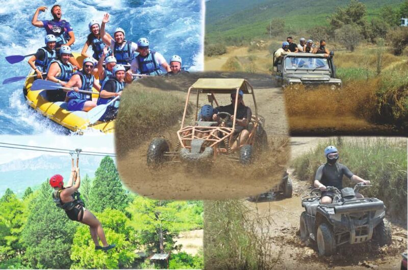 Antalya Buggy, Quad, Jeep, Rafting & Zipline Tour with Lunch - Good To Know