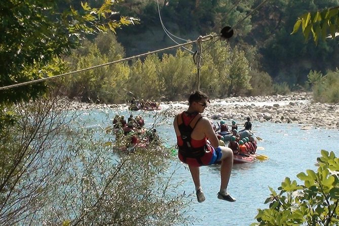 Antalya Canyon Rafting + ATV/ Quad Ride + Zipline Combo Adventure - Pricing and Reservation