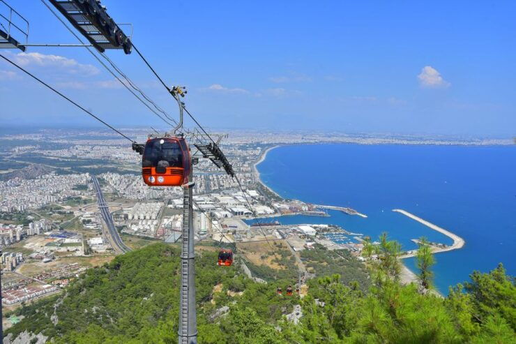 Antalya City Tour, With Cable Car & Waterfalls - Cable Car Ride Experience