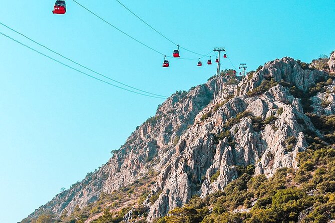 Antalya Deluxe City Tour Lunch Cable Car From Side - Cable Car Ride
