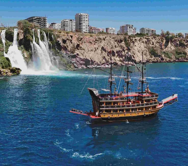 Antalya: Duden Waterfall Pirate Boat Trip - Good To Know