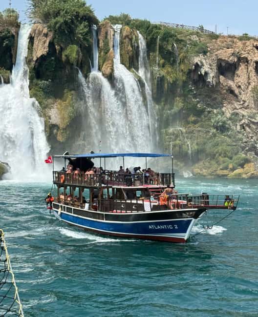 Antalya: Duden Waterfall Relax Boat Trip with Lunch - The Sum Up
