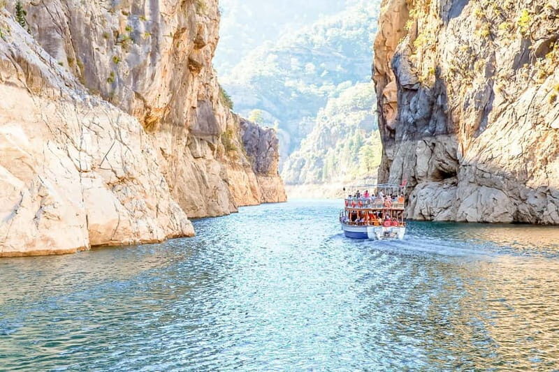 Antalya: Green Canyon Boat Trip w/Lunch near Green Lake - The Itinerary Breakdown: What to Expect
