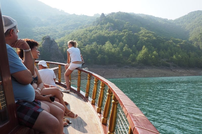 Antalya Green Canyon Full-Day Cruise with Swims - Lunch with a view, with one extra cost