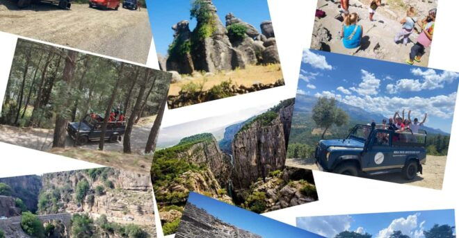 Antalya: Jeep Safari Tazi Canyon, Selge Theater Adam Kayaları - Jeep Safari Experience