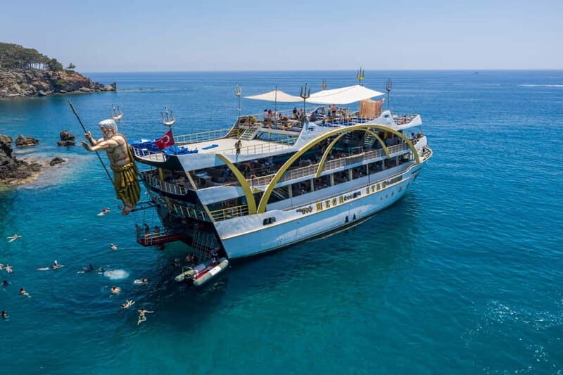 Antalya Kemer Boat Tours (Foam Party) with Lunch - The Lively Foam Party and Entertainment