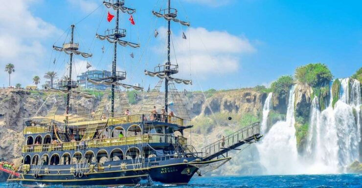 Antalya: Lara Pirate Boat Trip W/Animations, Lunch & Pick-Up - Experience Highlights