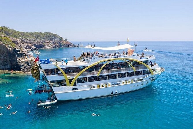 Antalya Mega Star Boat Tour - Included Inclusions