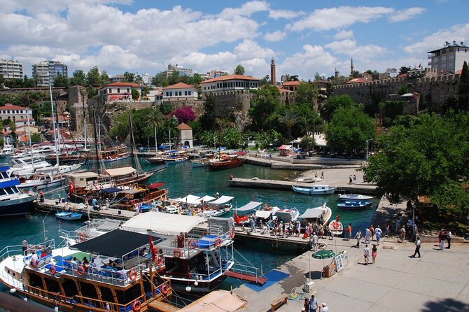 Antalya : Old City and Waterfalls Tour With Boat & Cable Car - Boat Ride