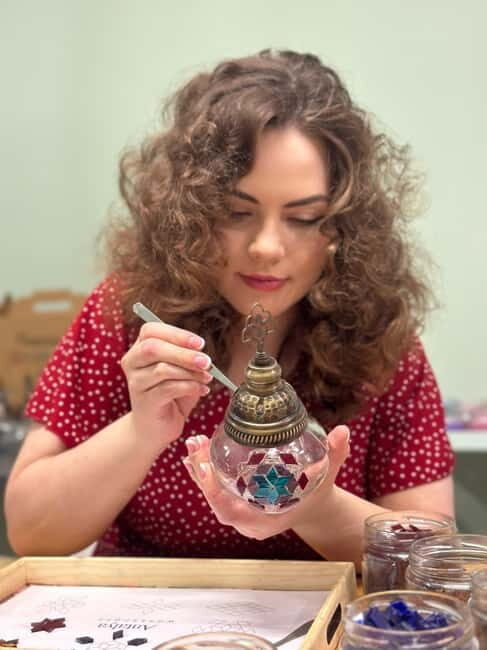 Antalya Old Town: Traditional Mosaic Lamp or Candle Workshop - Good To Know