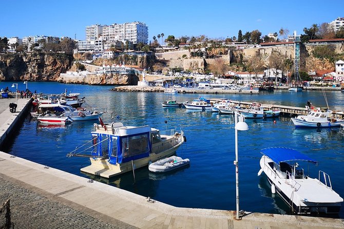 Antalya Old Town, Waterfall Cable Car and Boat Trip Incld Lunch - Exploring the Old Towns Architecture