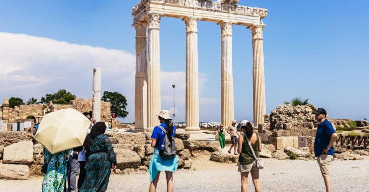 Antalya: Perge, Aspendos, City of Side, and Waterfalls Tour - Itinerary Details