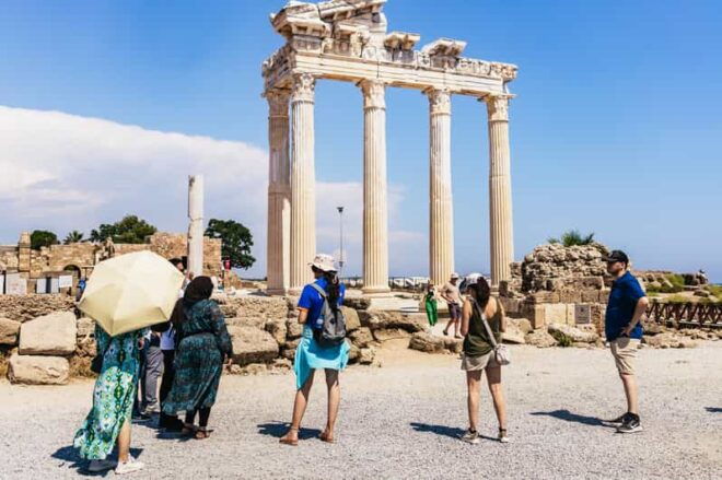 Antalya: Perge, Aspendos, City of Side, and Waterfalls Tour - Highlights of Perge