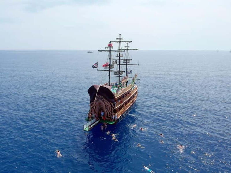 Antalya: Pirate Boat Cruise with Swimming Stops - Good To Know