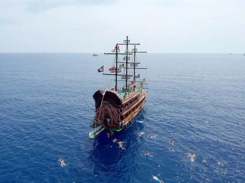 Antalya Pirate Boat: Düden elalesi, Swim & Foam Party - The Itinerary: What to Expect on This Pirate Adventure