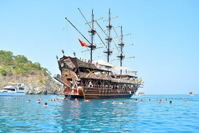 Antalya Pirate Boat Trip ,Lunch, Drinks & Transfer - Inclusions