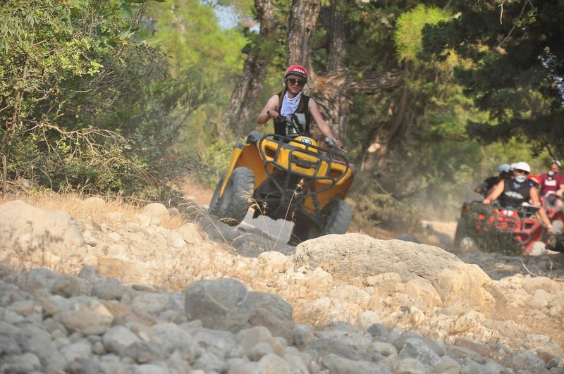 Antalya Quad Safari Experience - Dirt, rocks, and views near Kursunlu