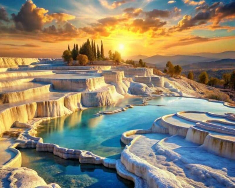 Antalya/Side/Alanya: Pamukkale Tour, Visit Travertines - Good To Know