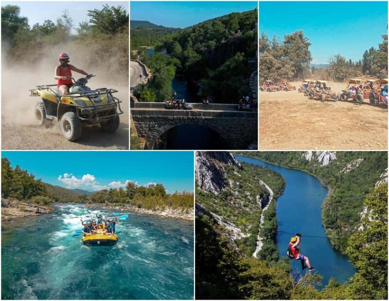 Antalya/Side: Quad, Buggy, Rafting & Zipline Tour with Lunch - The Value of This Adventure Tour