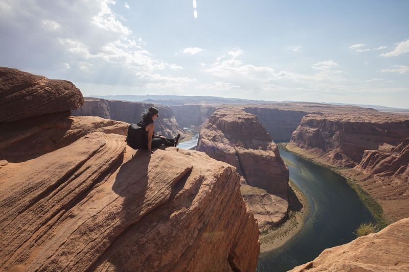 Antelope Canyon, Glen Canyon & Horseshoe Bend Tour from Las Vegas - Glen Canyon Dam viewpoint: one last wide-angle stop