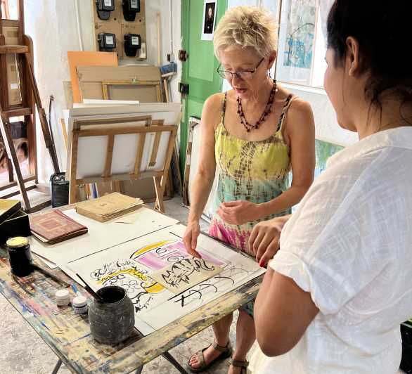 Antibes: Make Your Art Souvenir With a Local Artist - Class Format and Details