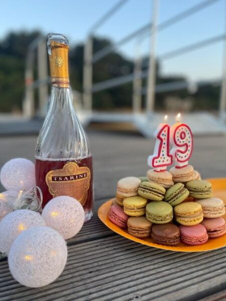 Antibes: Sunset Boat Cruise/Celebration With Friends - The Sum Up