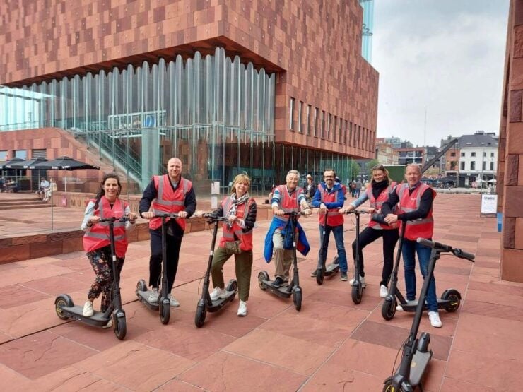 Antwerp: City Highlights E-kickscooter Tour - Activity Details