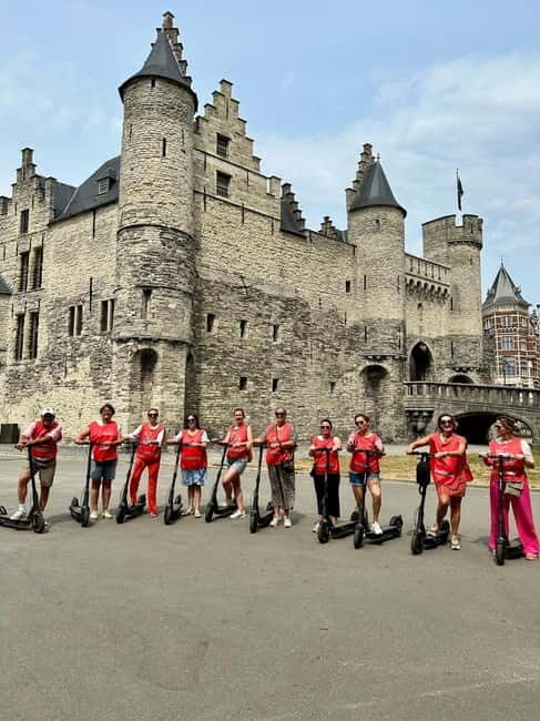 Antwerp: The Big Five City Highlights E-kickscooter Tour - What’s Included? And What’s Not?