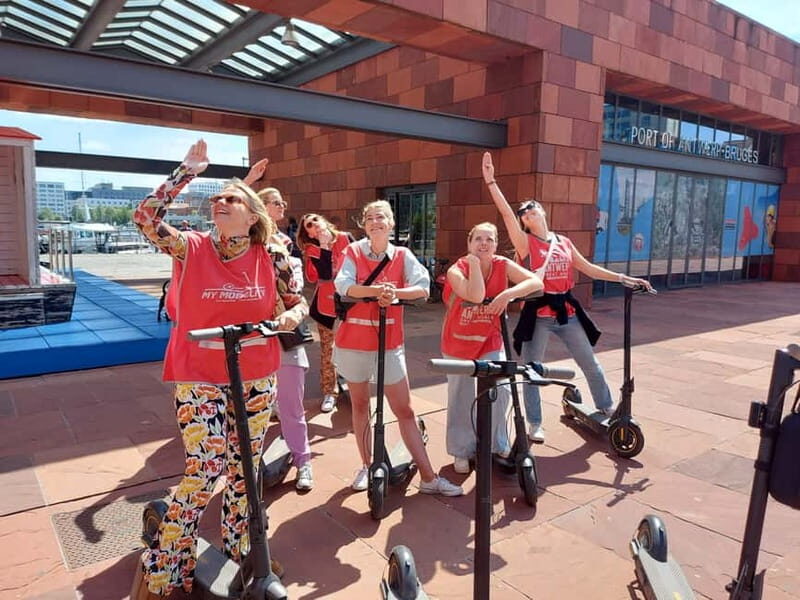 Antwerp: The Big Five City Highlights E-kickscooter Tour - FAQ