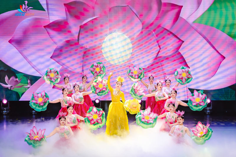 Ao Dai Show Ticket in Da Nang - Weddings, lotus movement, and the white school uniform