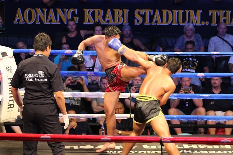 Ao Nang Krabi Stadium Muay Thai Experience - The stadium and the heat