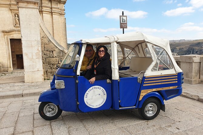 Ape Calessino Tour of the Sassi of Matera 'Standard' - Tour Overview