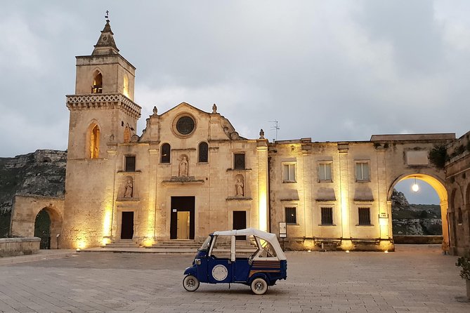 Ape Calessino Tour of the Sassi of Matera 'Standard' - Inclusions and Meeting Details
