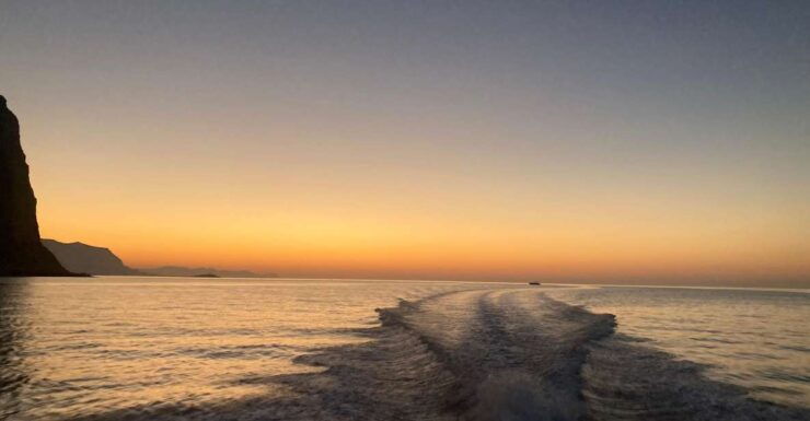 Aperitif on a Boat at Sunset at the Grotta Della Regina - Indulge in a Sicilian Aperitif