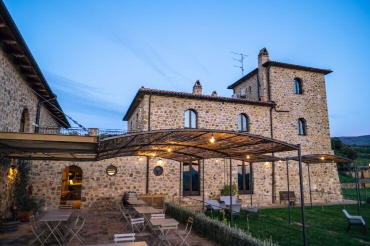 Aperitif on the Terrace of Podere Montale at Sunset - Sunset Aperitif Overview