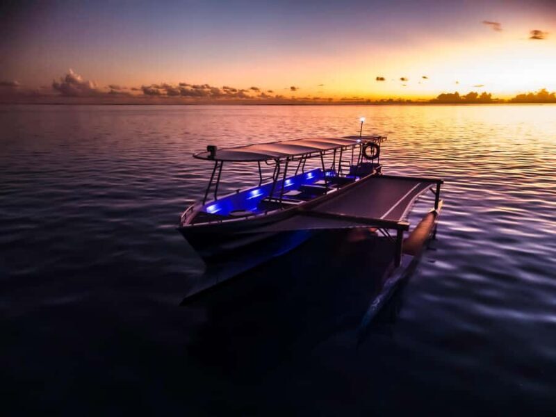 Apetahi day trip around Raiatea on a modern outrigger canoe - Ending the Day Back at Uturoa