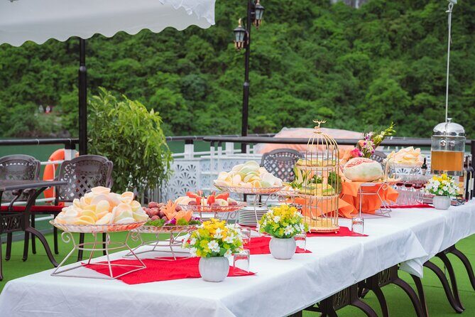 Apollo Premium 5-Star Day Cruise to Ha Long Bay with Buffet Lunch - FAQ